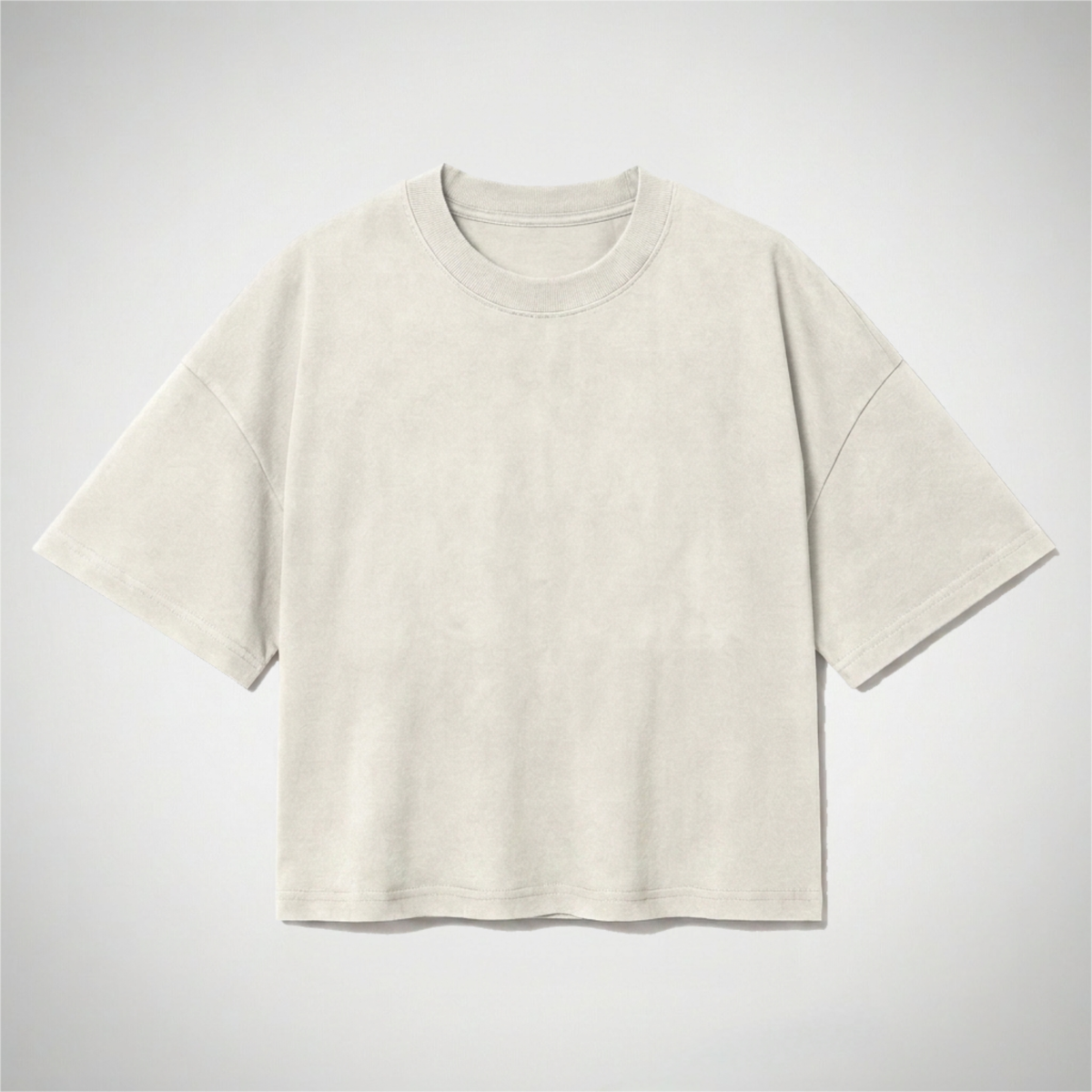 Playera SemiOver Off White 300GMS